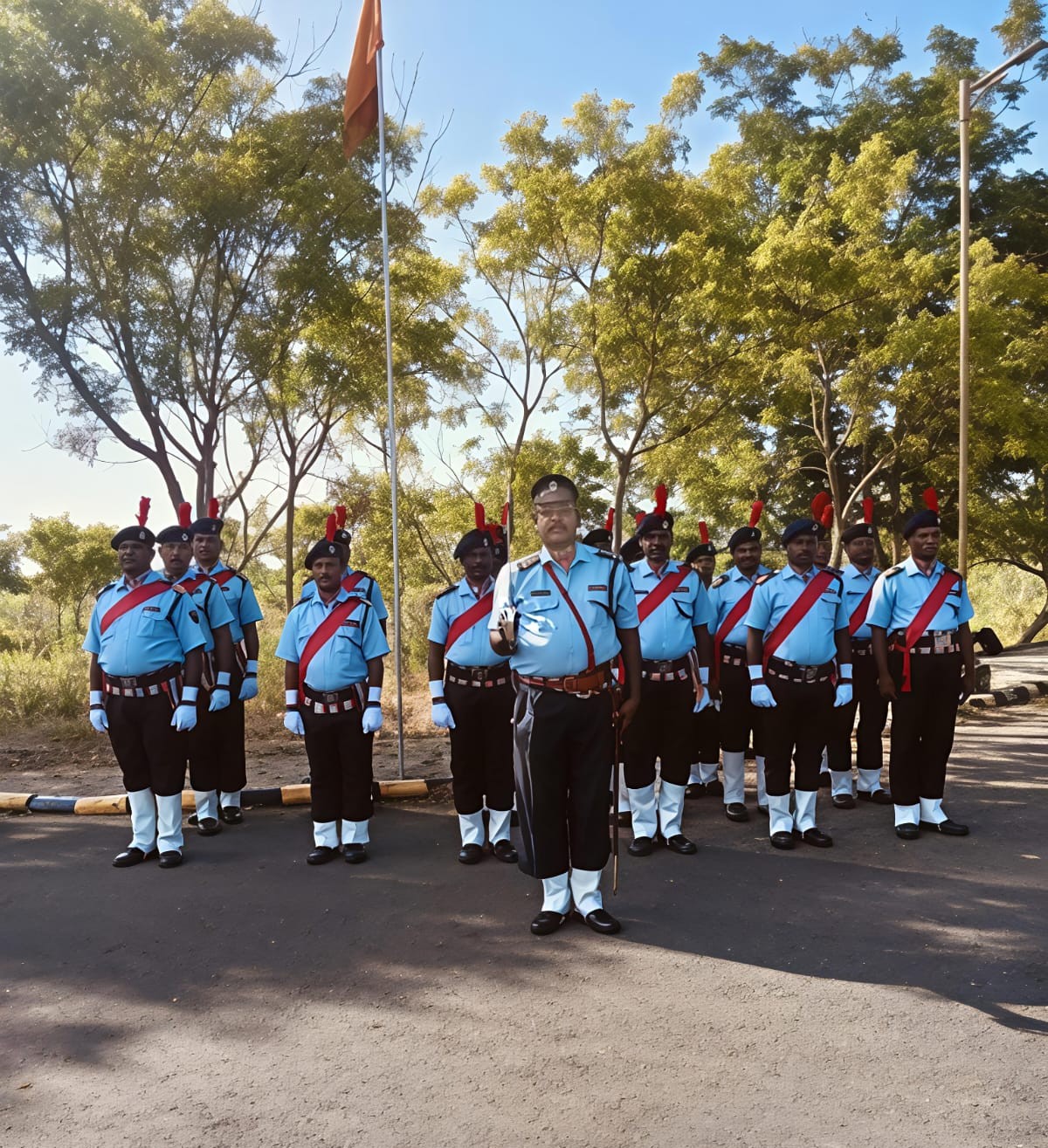 Monisha Security Agency ceremony support team