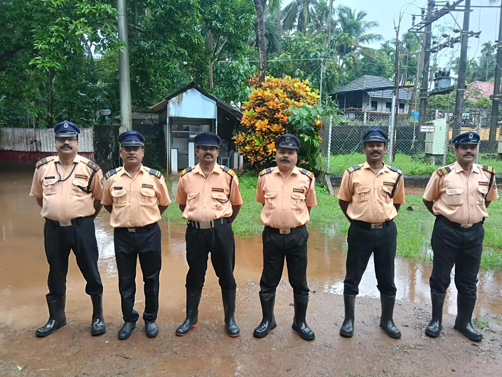 Monisha Security Agency security personnel lineup